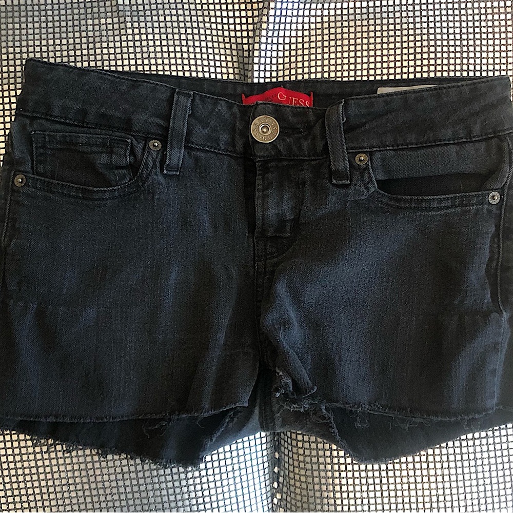 Guess Jeans Sarah Med Rise skinny fit Denim Shorts